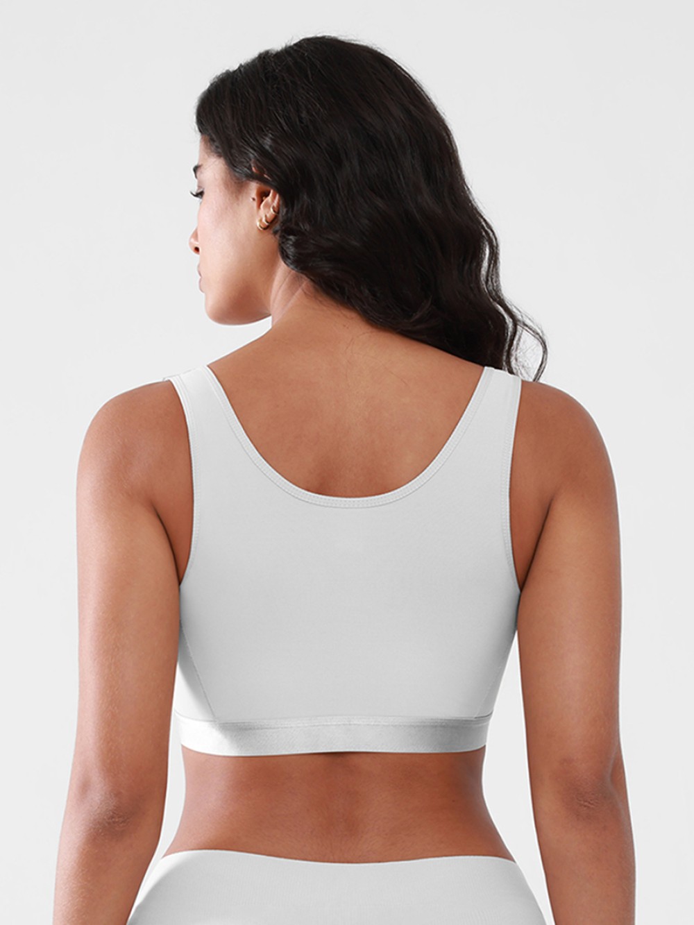 Post Surgery Bra Highly Breathable Front Closure Compression Mastectomy Bra