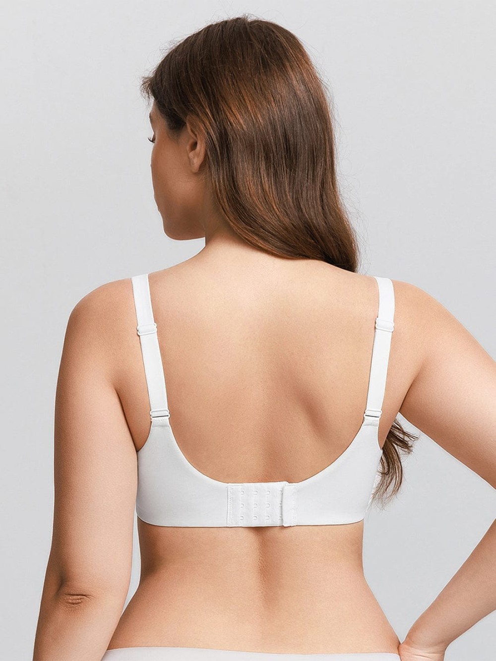 Seamless Underwire T Shirt Push Up Demi Bra