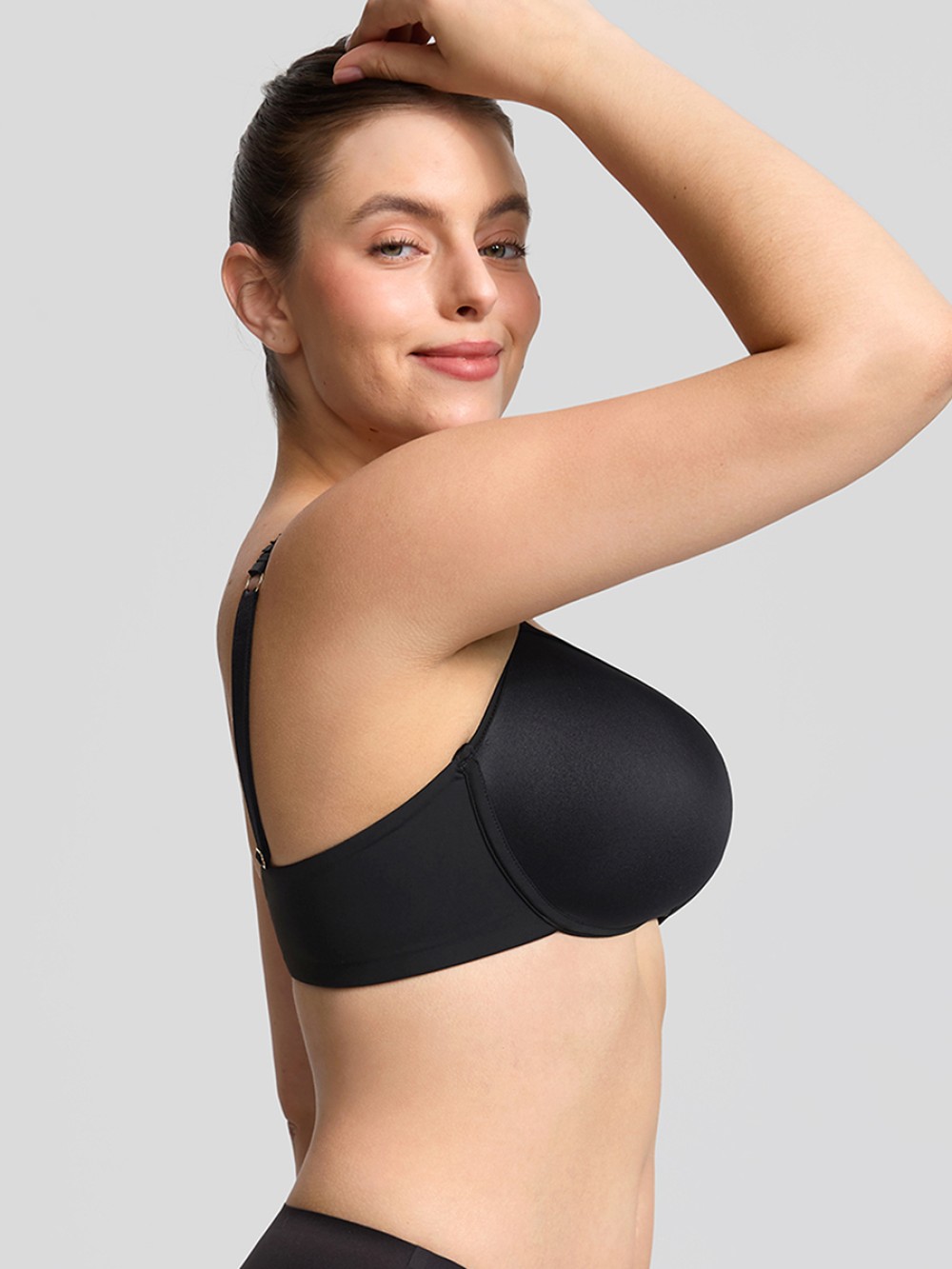 Underwire Naked Memory Foam Demi T-Shirt Bra