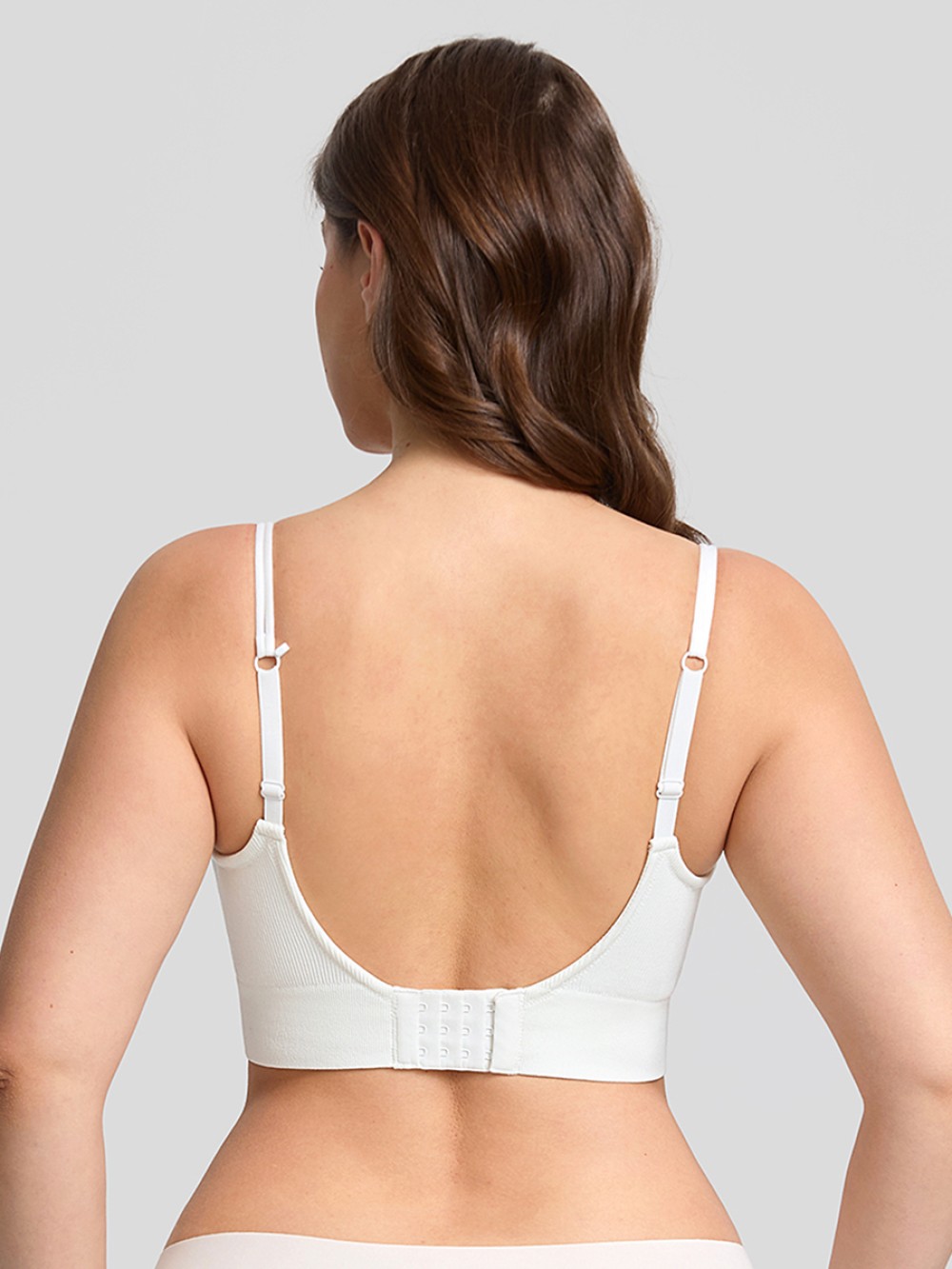 Light Support Wireless Demi T Shirt Bra Seamless Everyday Comfort