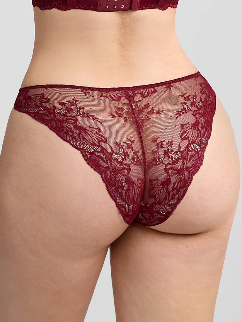 Lace Panties with Antibacterial Cotton Crotch