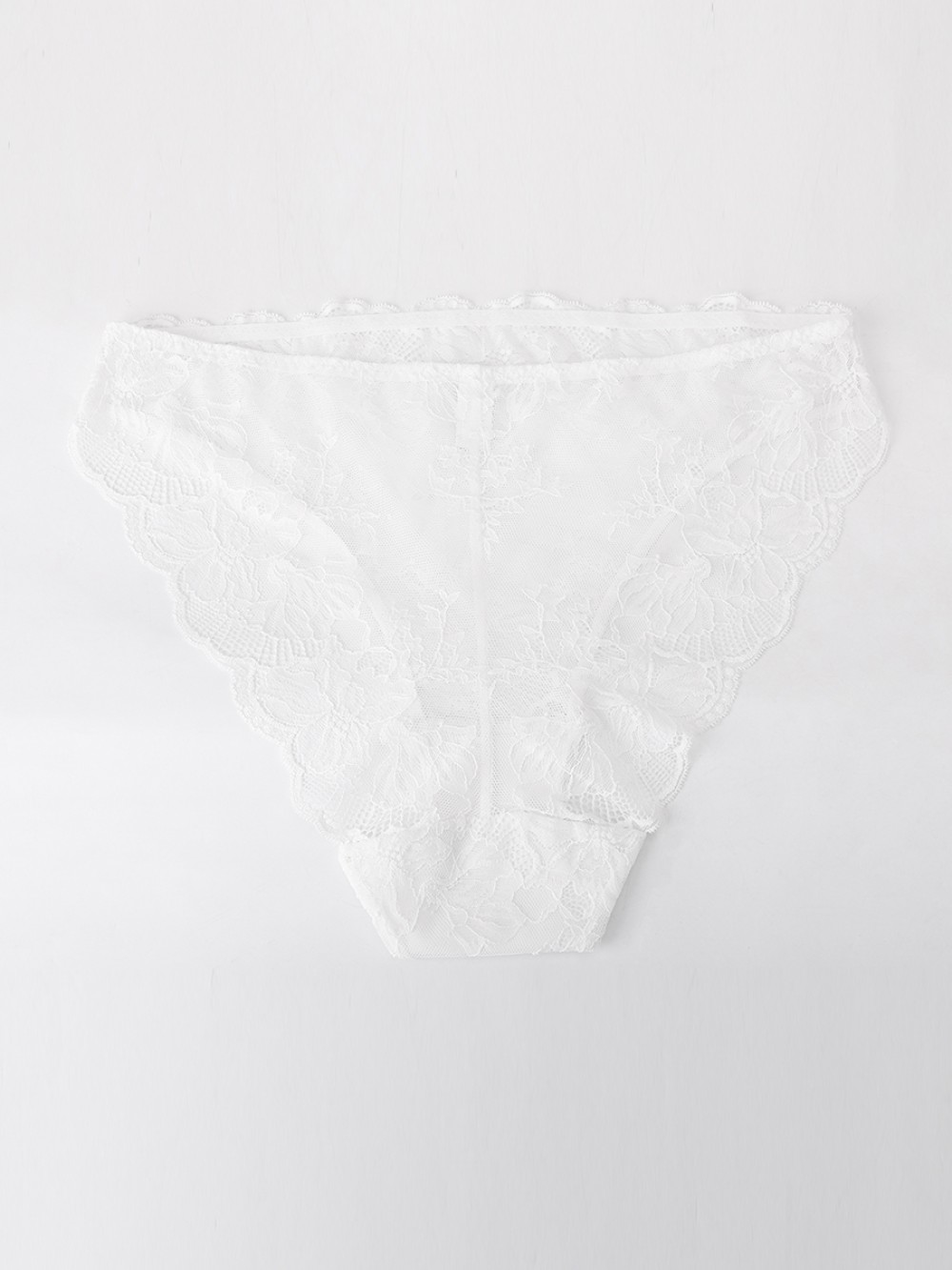 Low-Rise Panties with Antibacterial Cotton Crotch