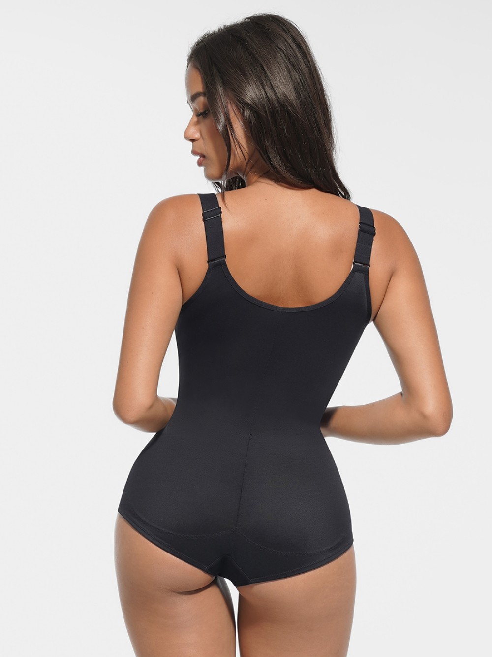 Bust Support Antibacterial Crotch Shaping Bodysuit