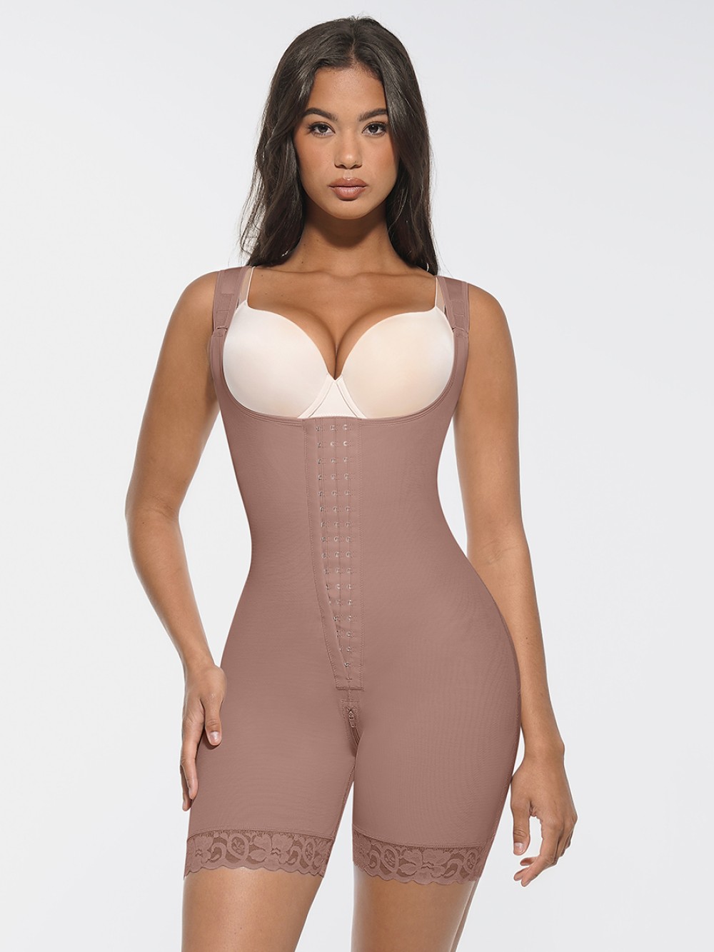 Post-operative U-shaped Bust Support Hard Mesh Butt Lift Body Shaper