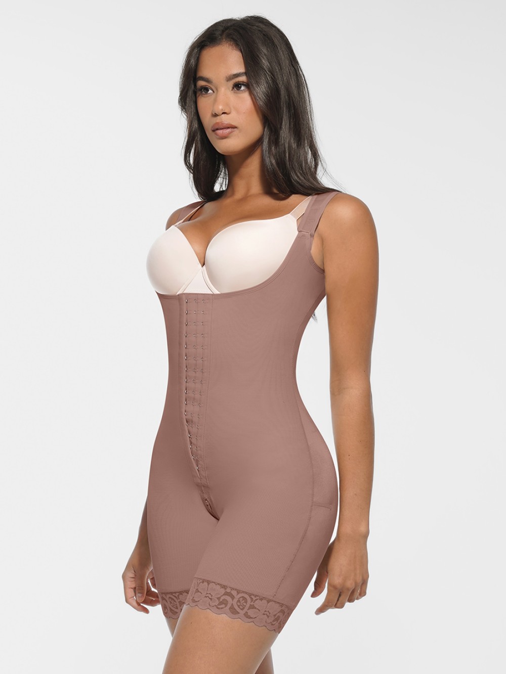 Post-operative U-shaped Bust Support Hard Mesh Butt Lift Body Shaper