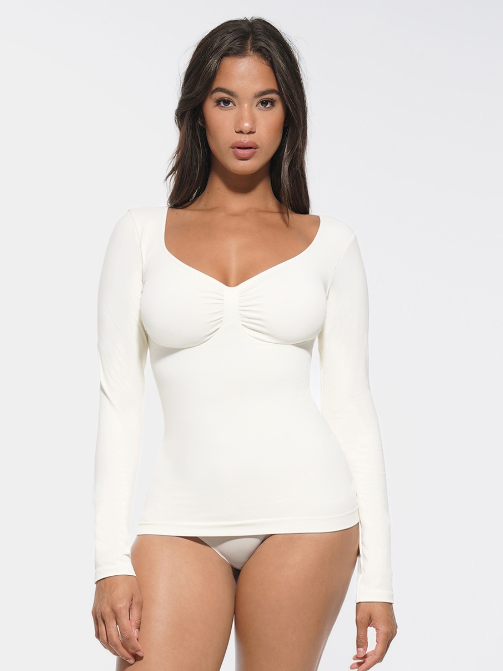 Seamless Chest Support Waist and Tummy Control Shaping Bodysuit