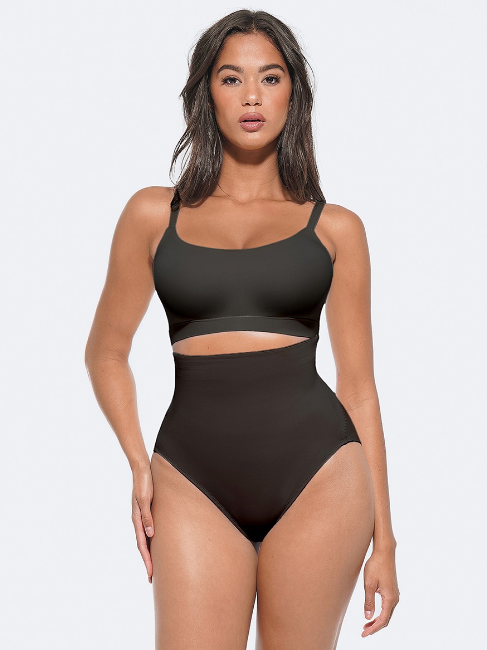 High Elastic Waist and Abdomen Antibacterial Buttocks Panties
