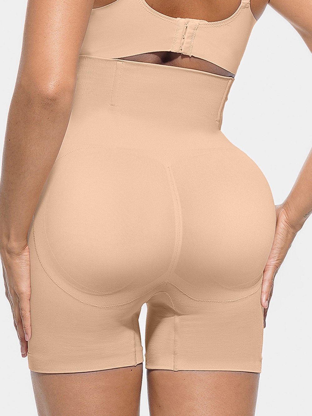 High-Waisted Seamless Anti-Slip Waist Anti-Bacterial Lining Butt Lifter