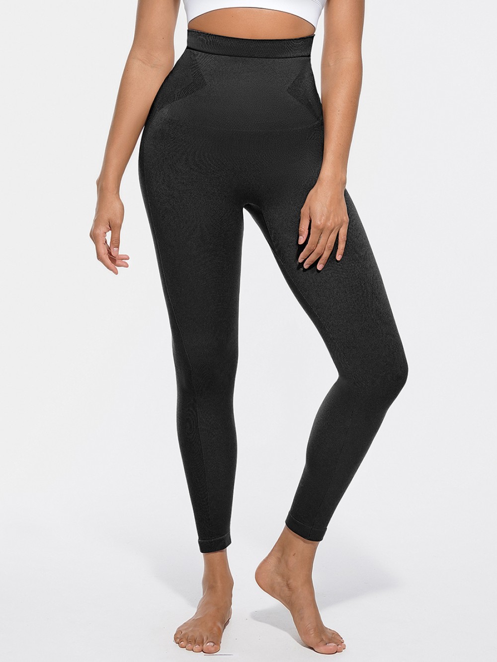 Seamless Sculpting Slim Fit Anti Slip Shaping Leggings