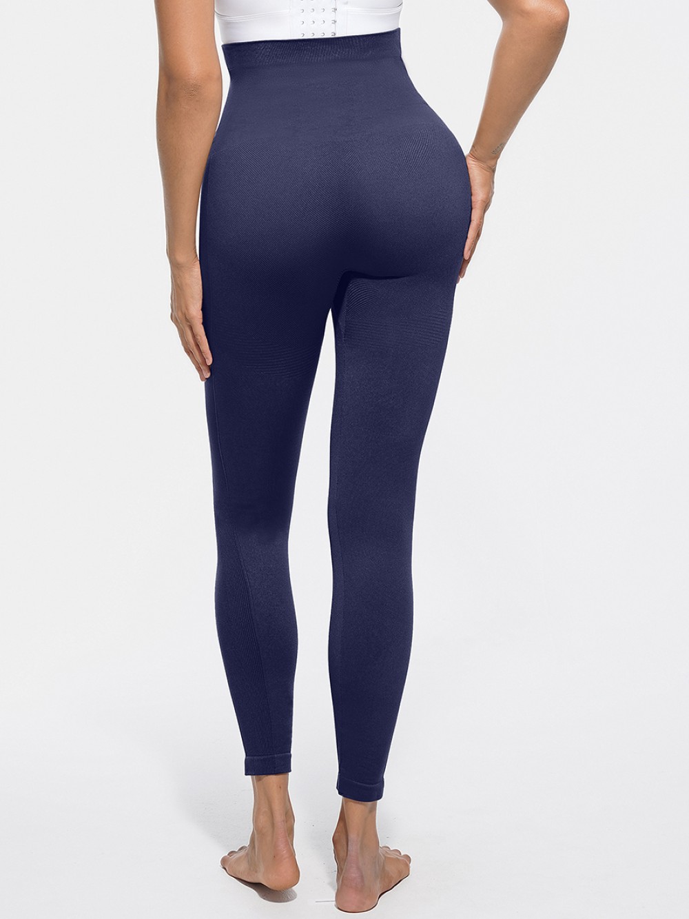 Seamless High Waisted Sculpting Slim Fit Anti Slip Shaping Leggings