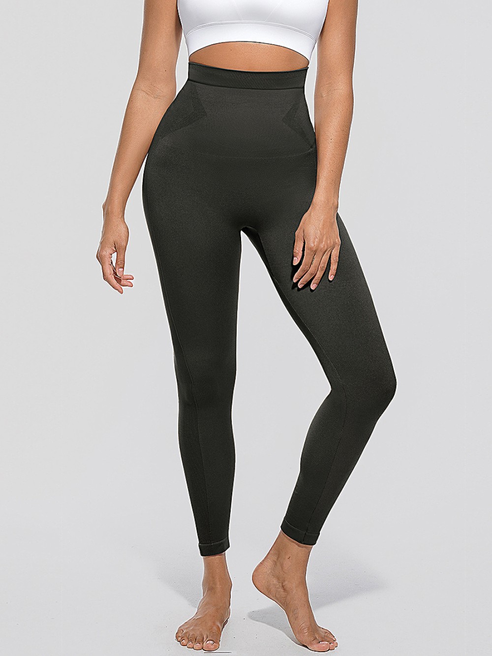 Women High Waisted Slim Fit Anti Slip Shaping Leggings