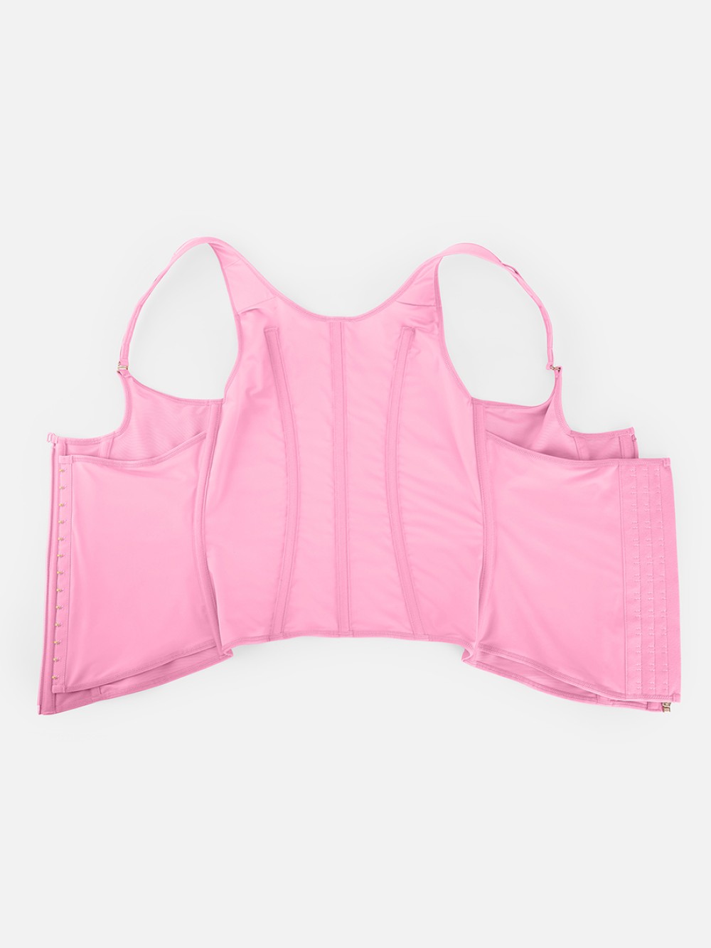 7 Steel Bones Waist Cincher Tank Top with Adjustable Strap