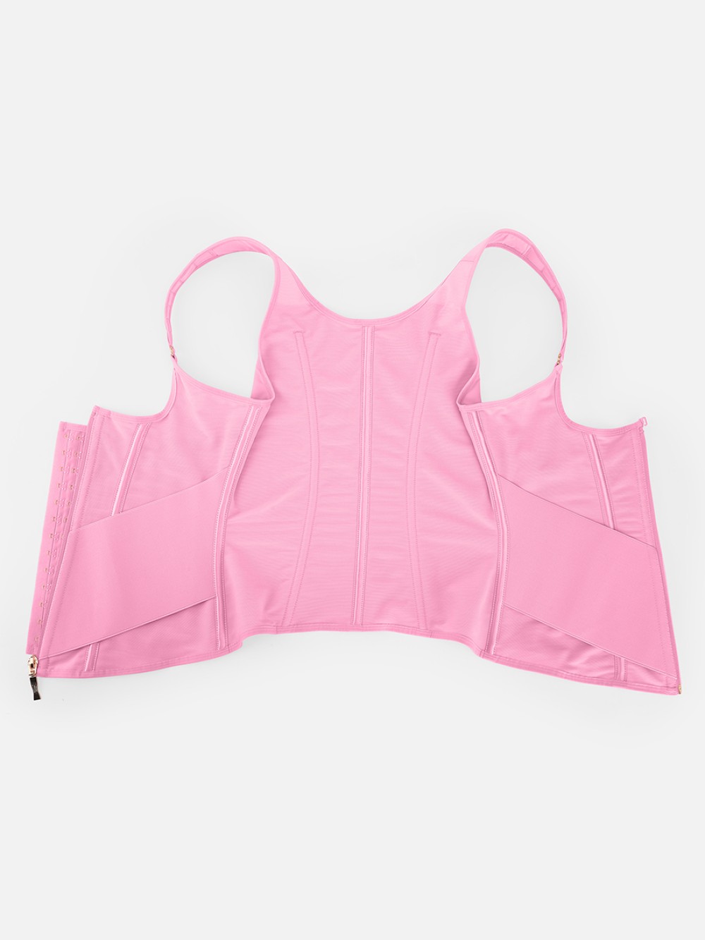 7 Steel Bones Waist Cincher Tank Top with Adjustable Strap