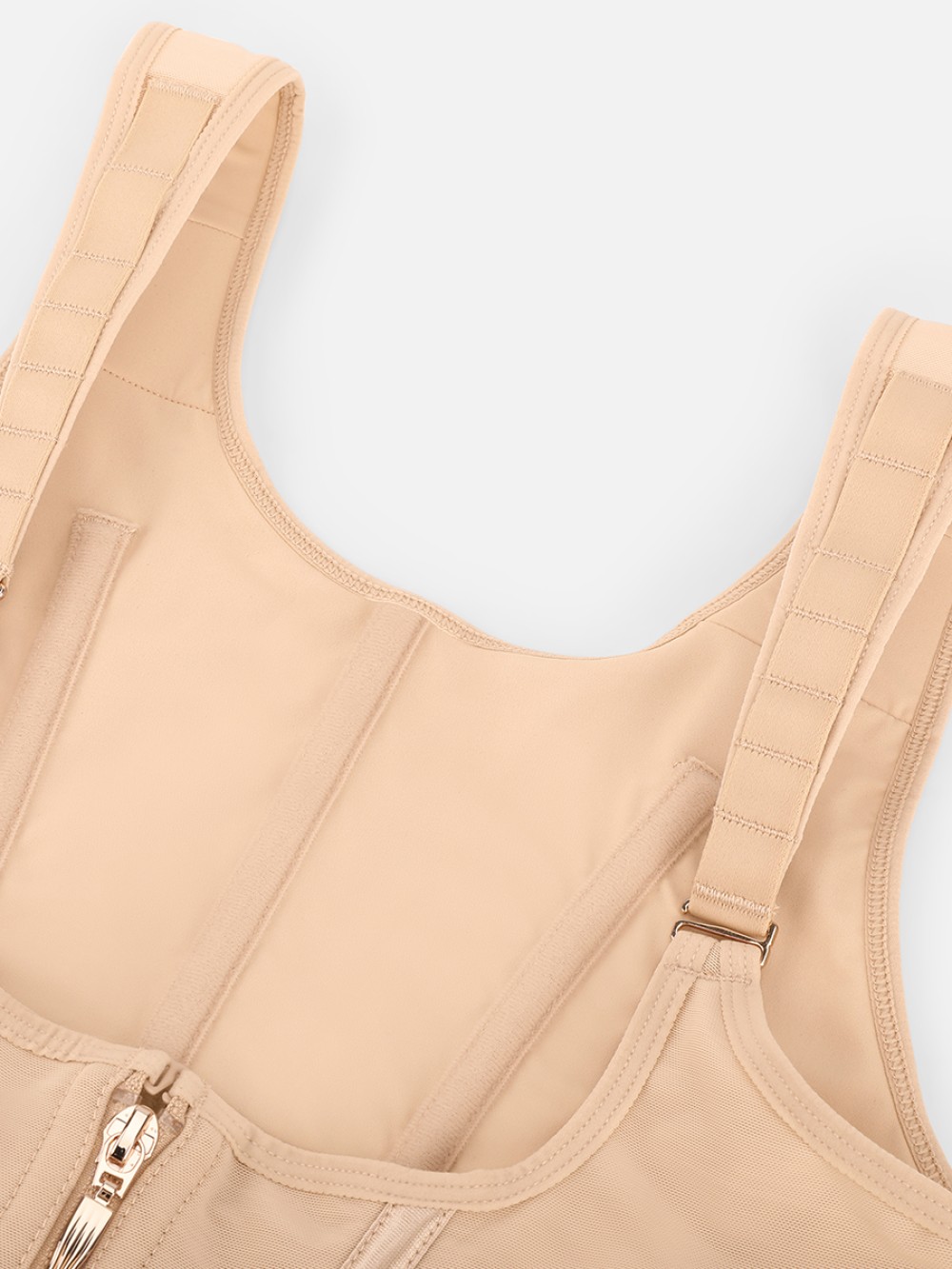 7 Steel Bones Chest Support Waist Cincher Tank Top