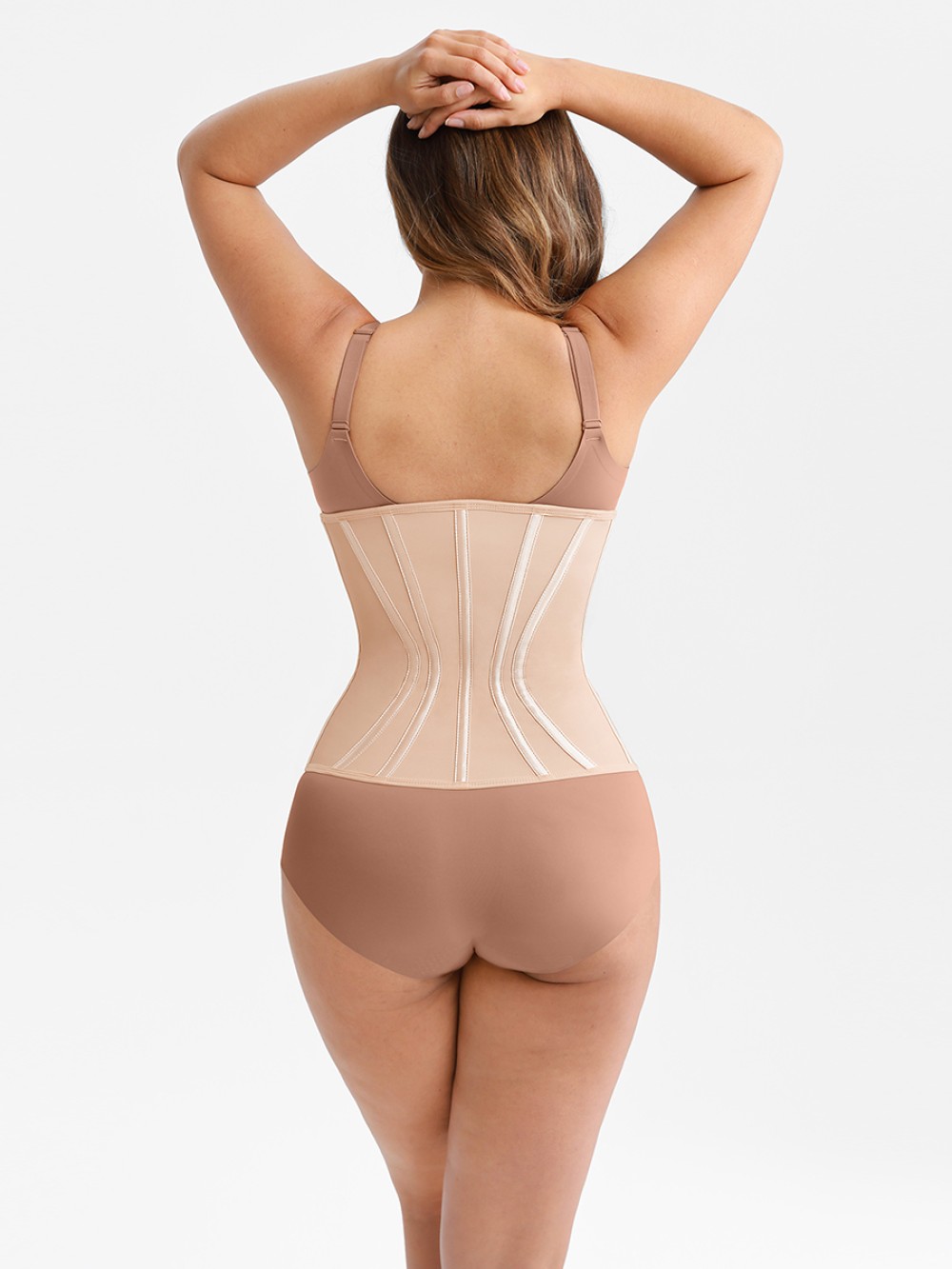 High Compression S Curve Latex Waist Trainer with 11 Steel Bones