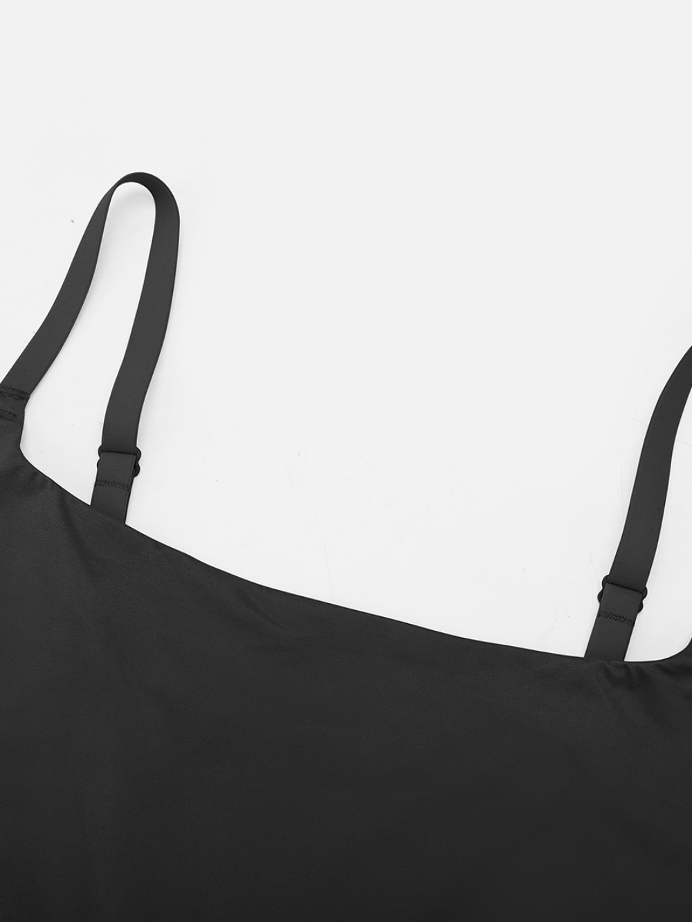 Scoop Neck Tank Top with Anti-Sheer Bust Lining