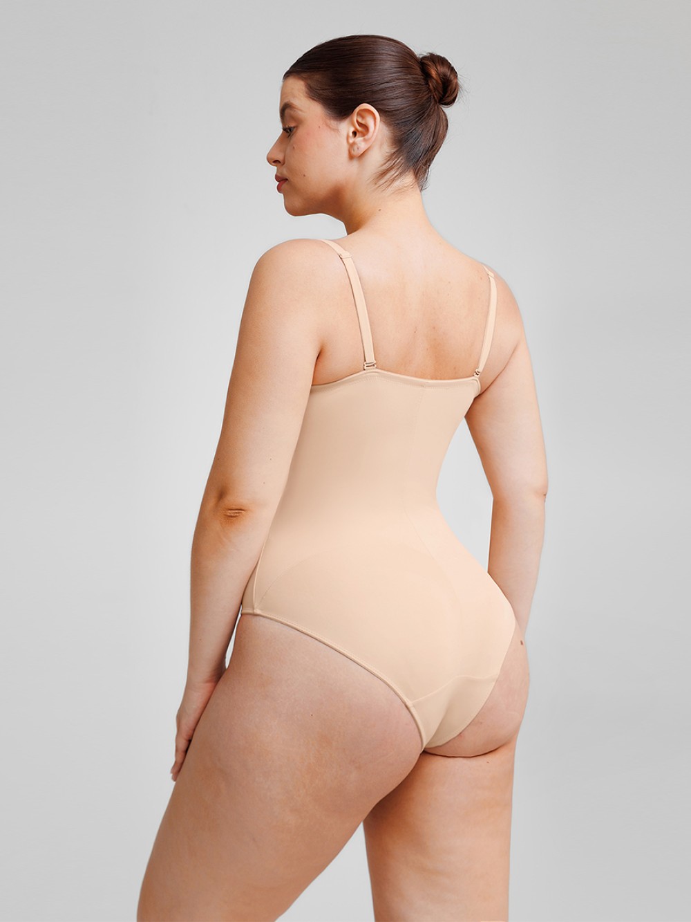 Seamless Underwire Half Cup Shapewear Bodysuit