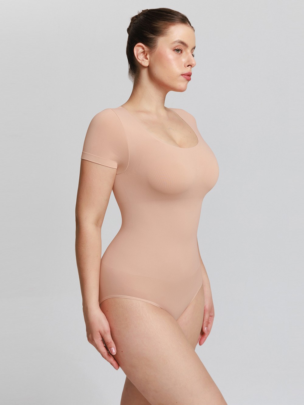 Seamless Shapewear Bodysuit Buttery Soft Tummy Control