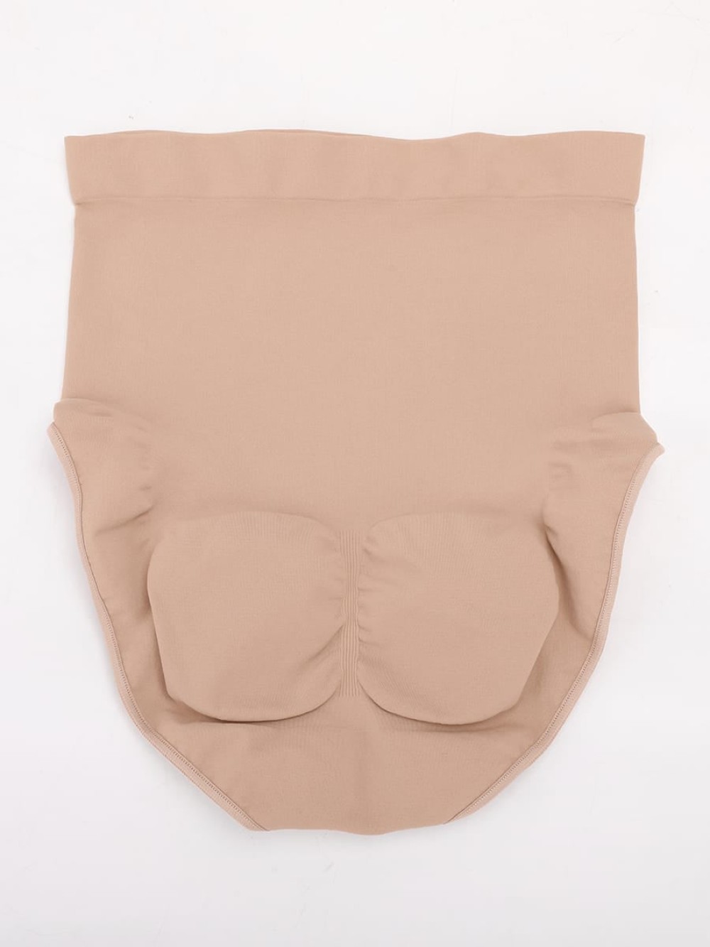 Seamless High Waist Tummy Control Briefs Anti Slip Silicone Shaping Panties
