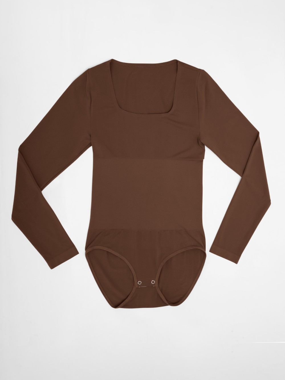 Seamless Butter Soft Scoop Neck Tummy Control Shaping Briefs Bodysuit