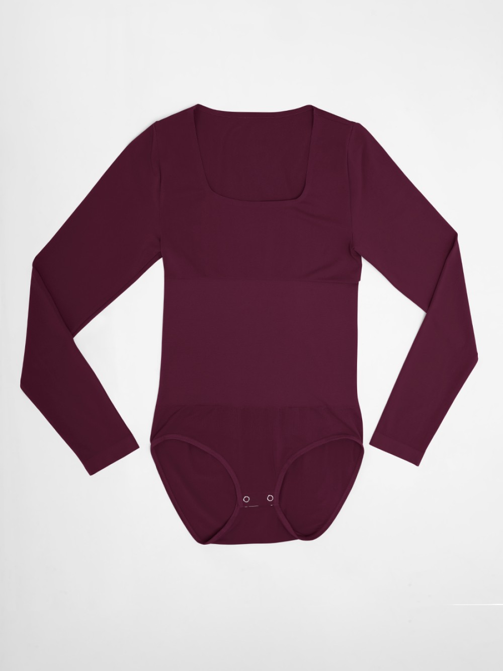Seamless Butter Soft Scoop Neck Tummy Control Shaping Briefs Bodysuit