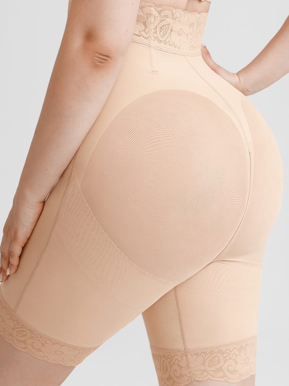 Women High Waist Medium Control Boyshort Shapewear