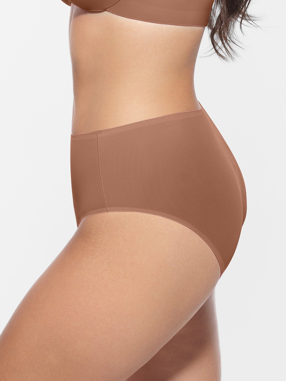 Cloud Like Mid Waist 360° 4-Way Stretch Daily Panties for Women