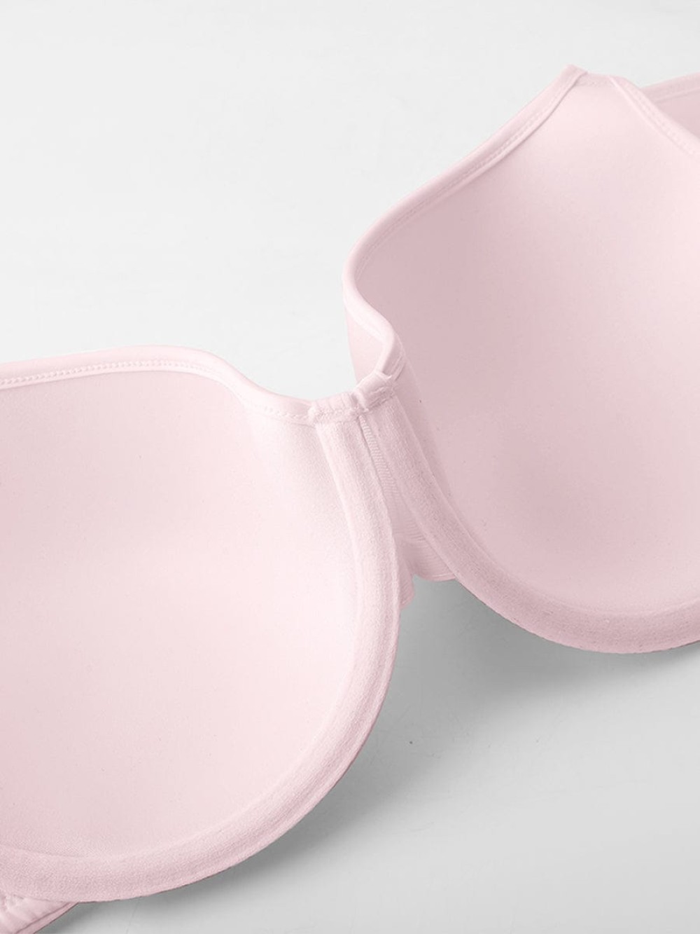 Women Full Coverage Underwire Bra Memory Foam Cup Side Support Wide Strap