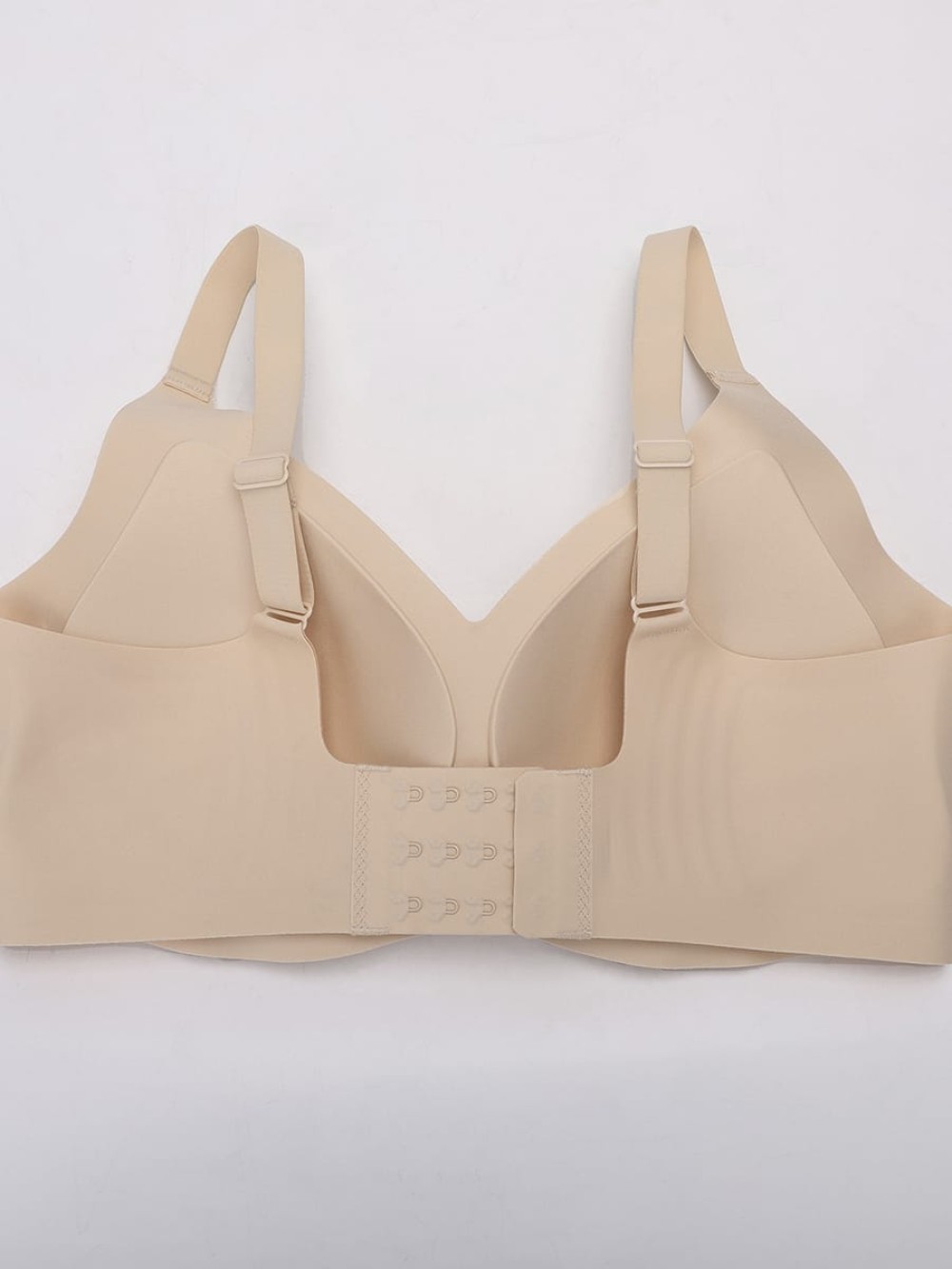 Wireless Seamless Everyday T Shirt Bra for Large Breasts