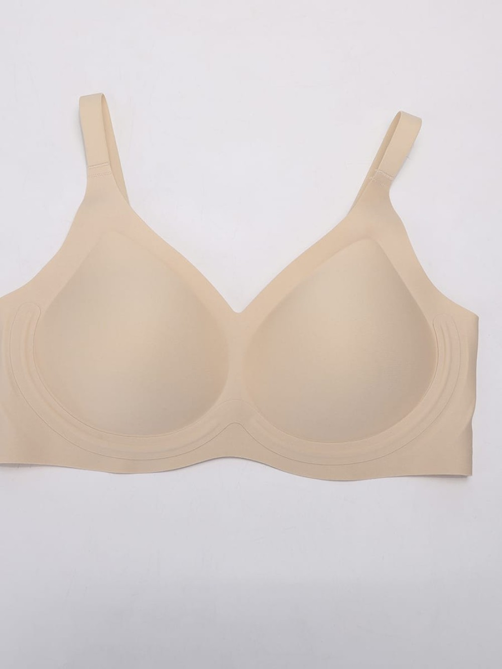 Wireless Seamless Everyday T Shirt Bra for Large Breasts