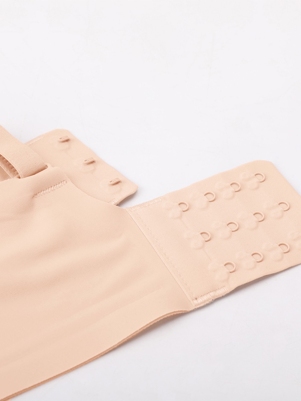 Cut Out Wireless Bra Seamless Jelly Support Everyday T Shirt Bra for Big Chest
