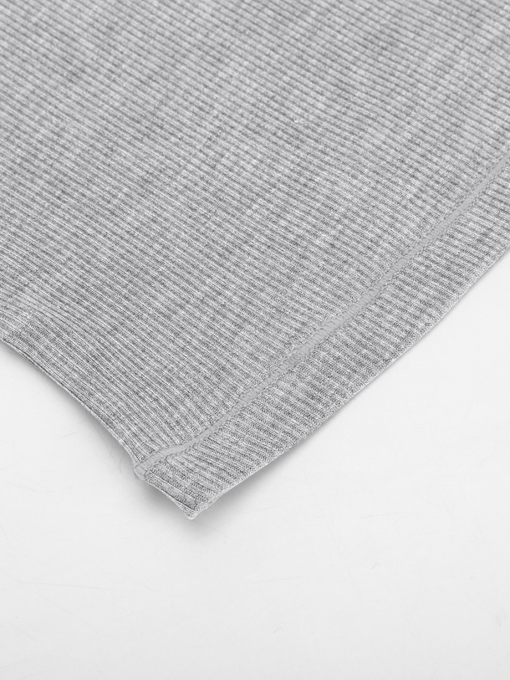 Women Rayon Ribbed Wide Strap Scoop Neck Tank Top Breathable