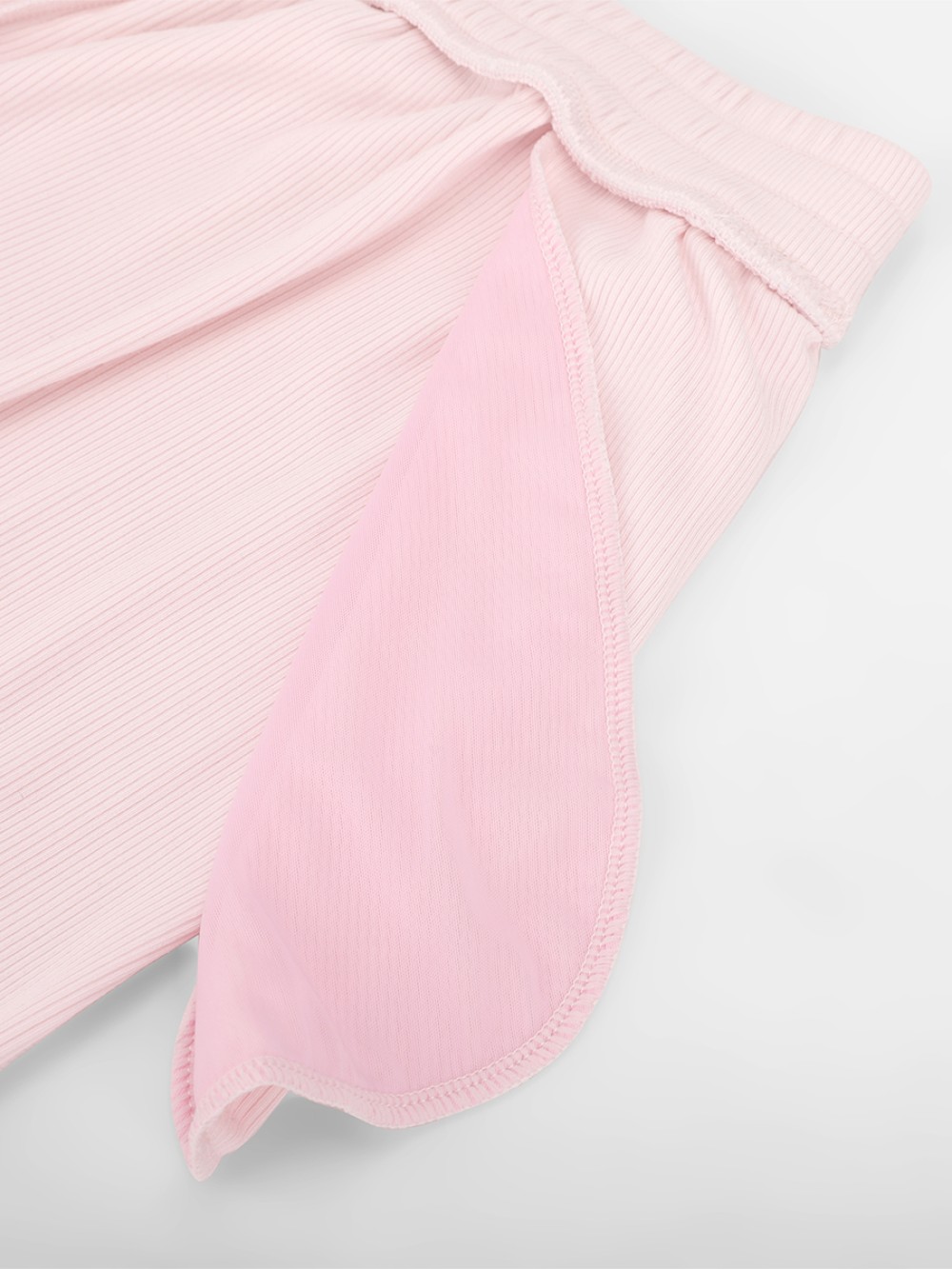 Rayon Ribbed Wide Leg Lounge Pants