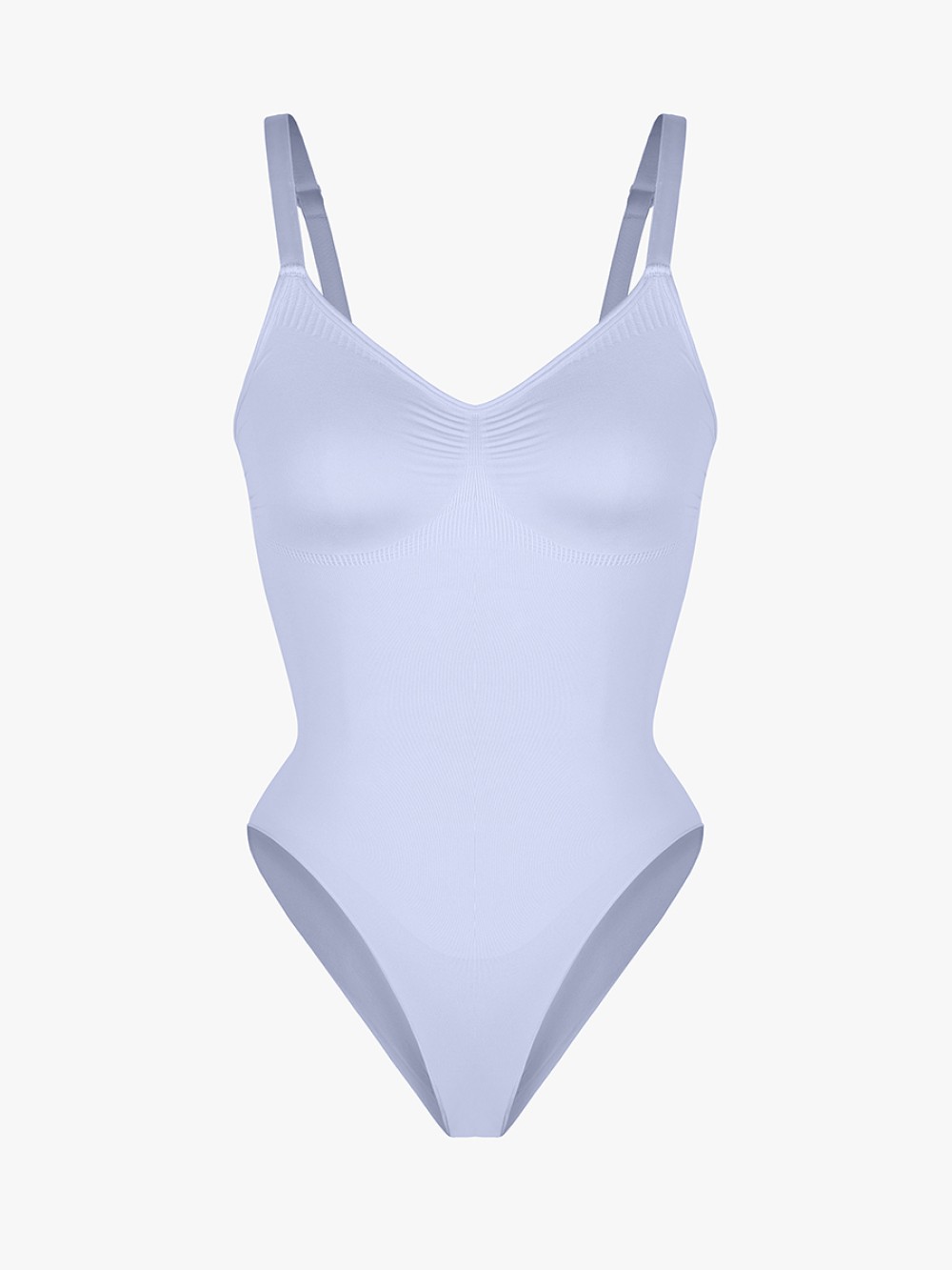 Seamless Chest Support Waist Control Shapewear Bodysuit for Women