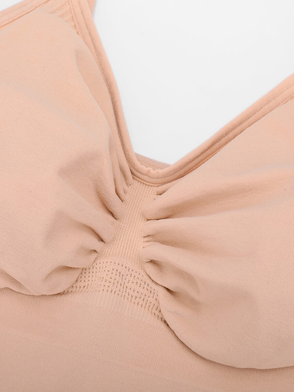 Women Seamless Chest Support Waist Control Shapewear Bodysuit