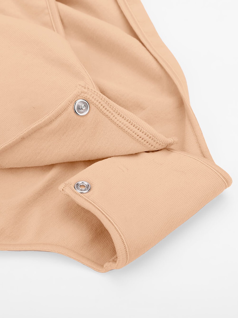 Seamless Chest Support Waist Control Snap Crotch Shapewear Bodysuit