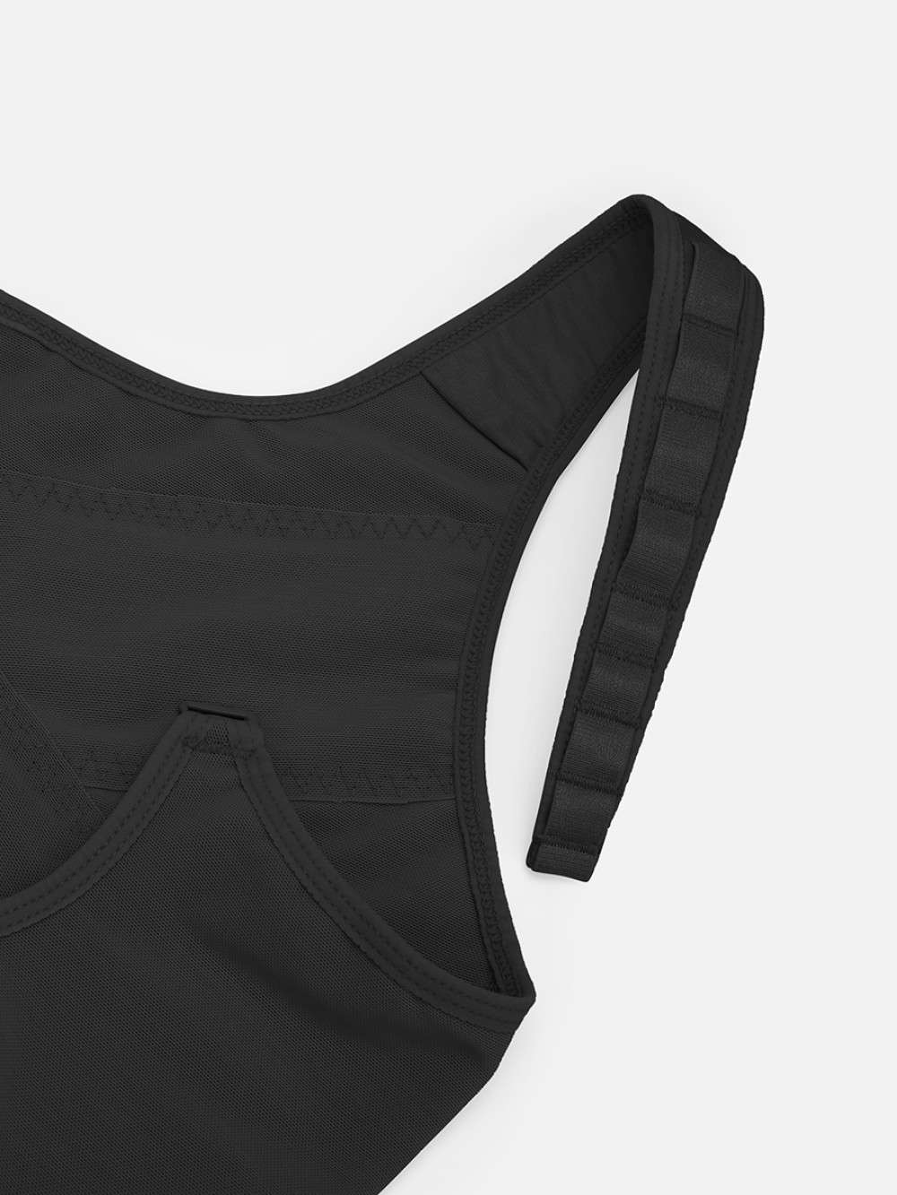 Women Post-operative U-shaped Bust Support Hard Mesh Butt Lift Body Shaper