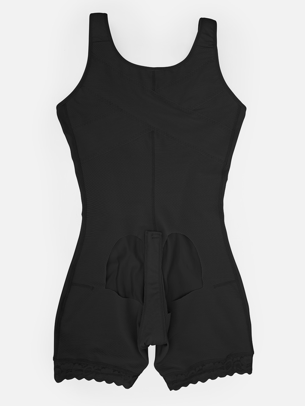 Women Post-operative U-shaped Bust Support Hard Mesh Butt Lift Body Shaper