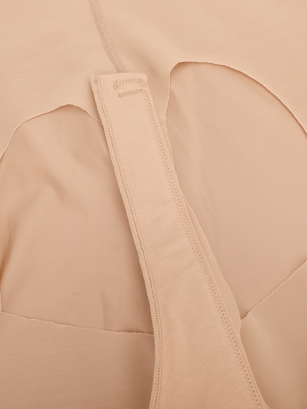 Post-operative U-shaped Bust Support Hard Mesh Butt Lift Body Shaper for Women