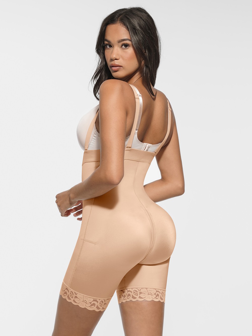 Post-Surgery 4 Steel Bones Waist and Tummy Control Crotch Bottom Antibacterial Butt Lifter