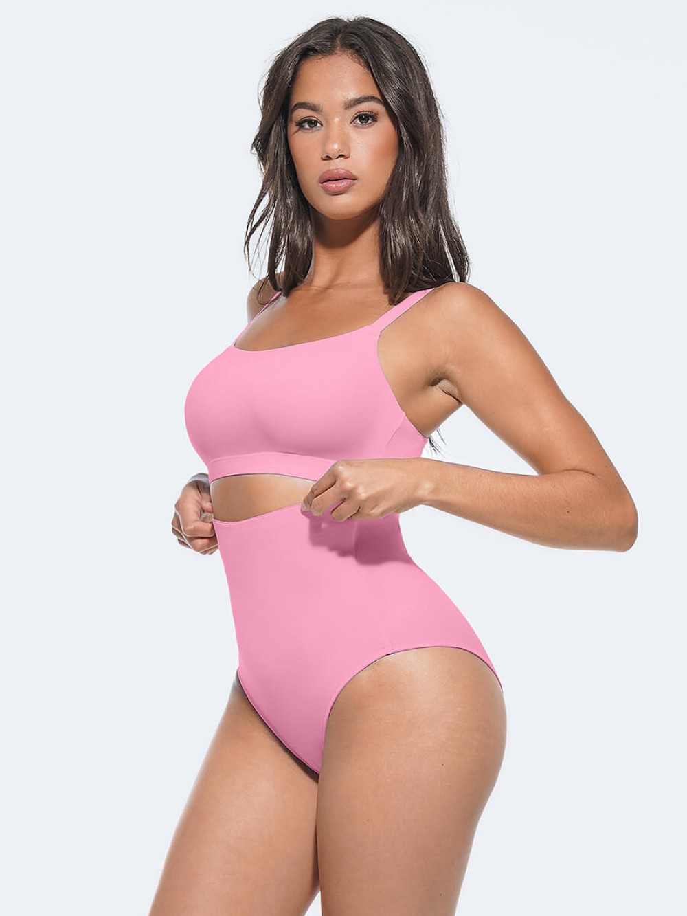 High Elastic Waist and Abdomen Antibacterial Buttocks Panties for Women