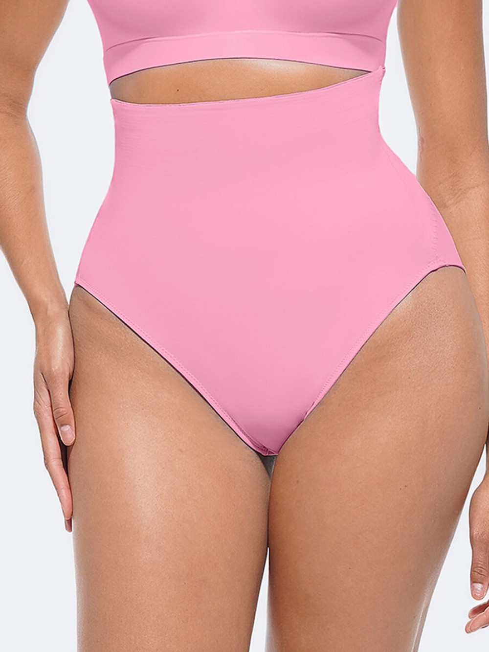 High Elastic Waist and Abdomen Antibacterial Buttocks Panties for Women