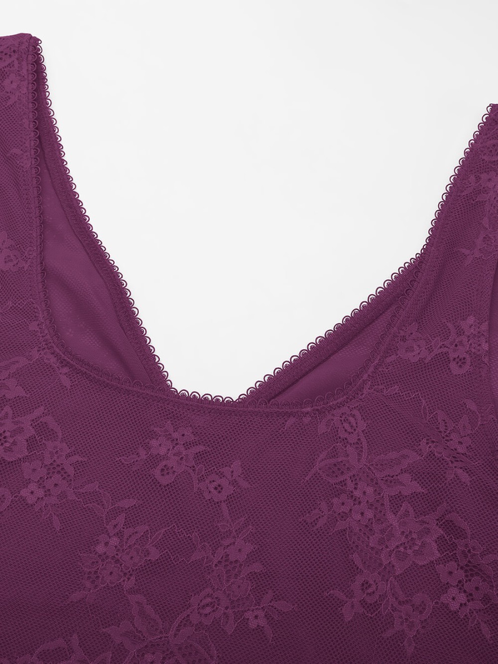 Seamless Deep V-Neck Lace Shaping Thong Bodysuit