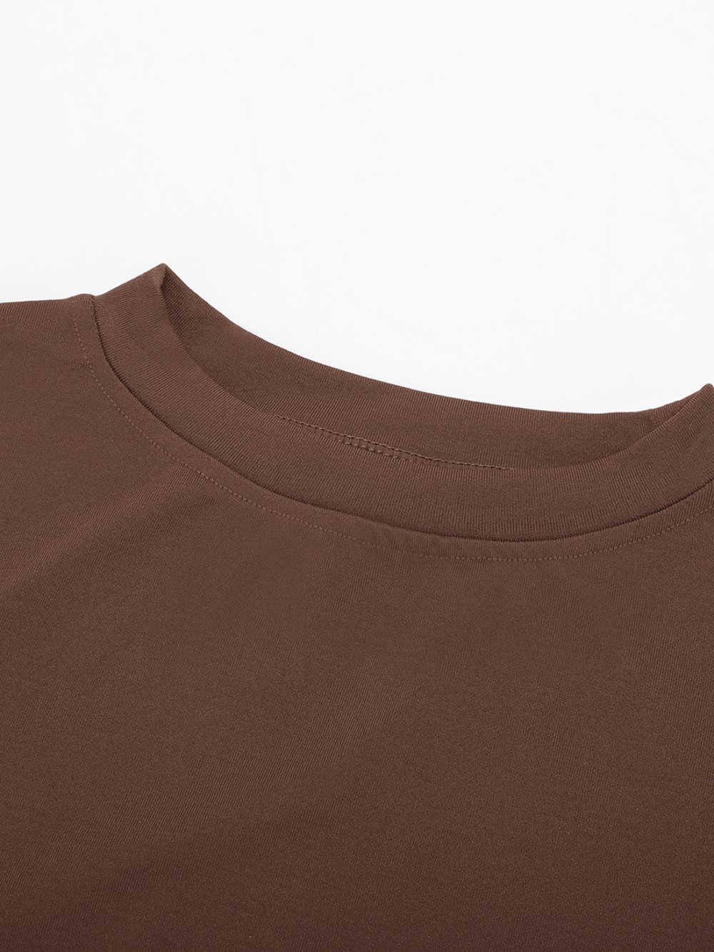 Seamless Round Neck Waist Briefs Bodysuit