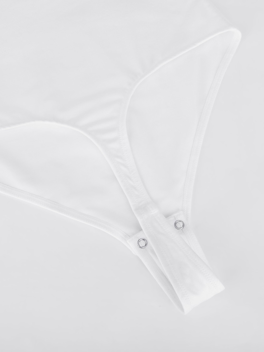 V-Neck Lace T-Back Waist and Abdomen Shaping Thong Bodysuit