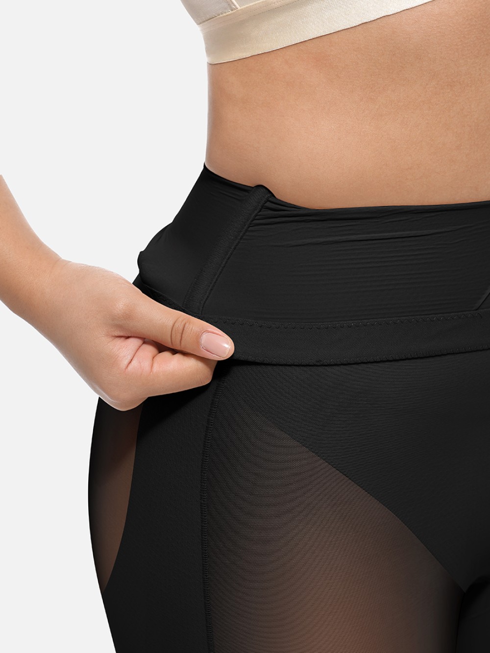 High-Waisted Butt Lift & Slimming Mid-Thigh Shaper Shorts