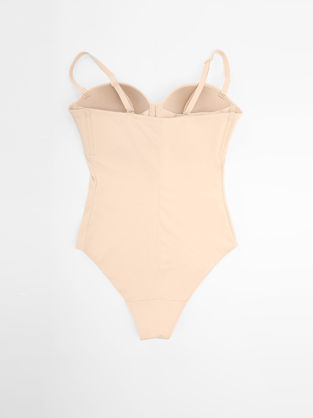 Seamless Underwire Half Cup Shapewear Bodysuit