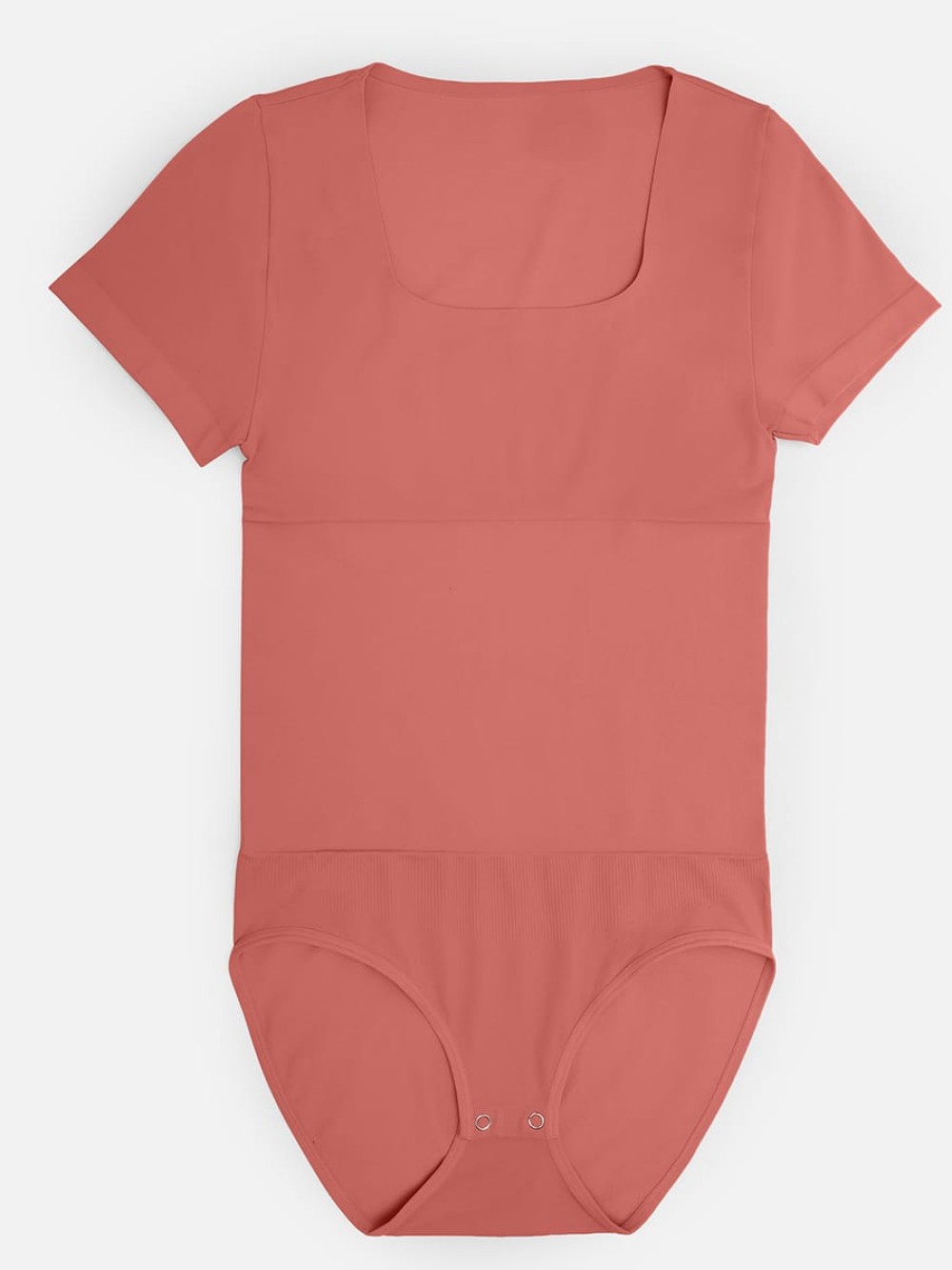 Seamless Scoop Neck Tummy Control Shapewear Bodysuit