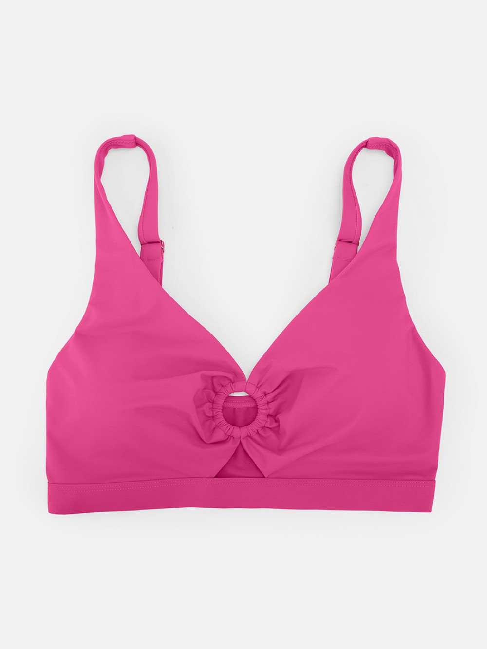 Tummy Control Mesh Lining Swimsuit Set Removable Pads Adjustable Back Straps