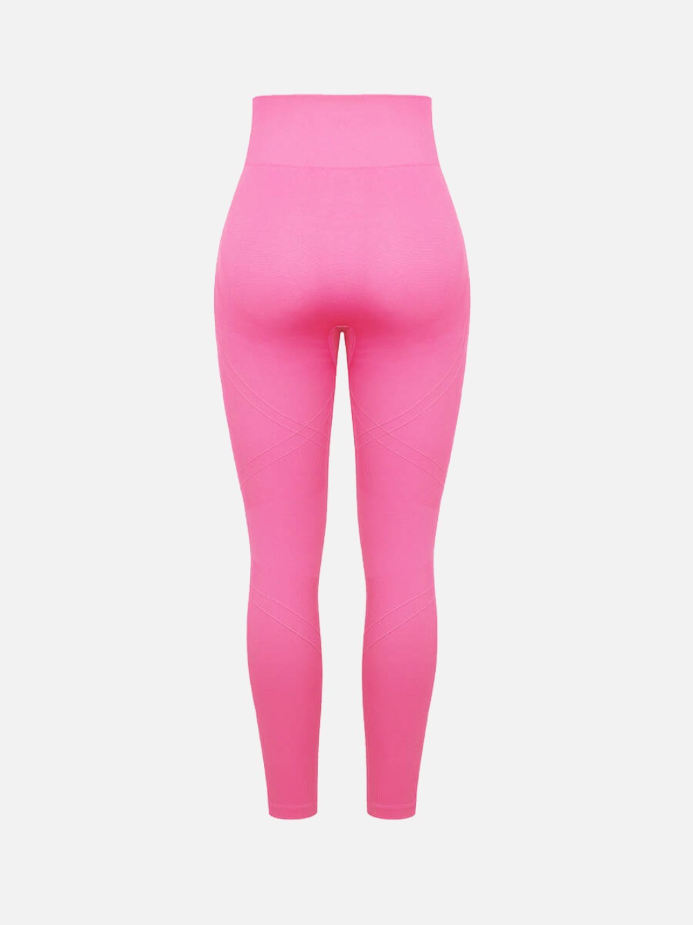 Double-Layer Waistband Peach Buttocks Shaping Yoga Leggings